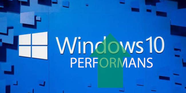 Windows 10 Maksimum Performans