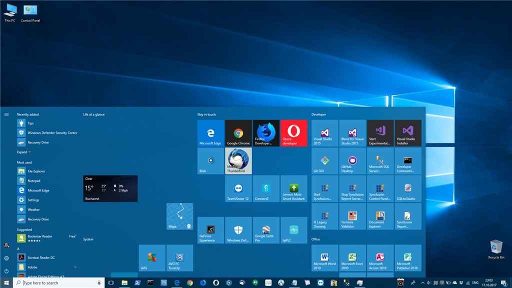 Windows 10 Pro Redstone 51