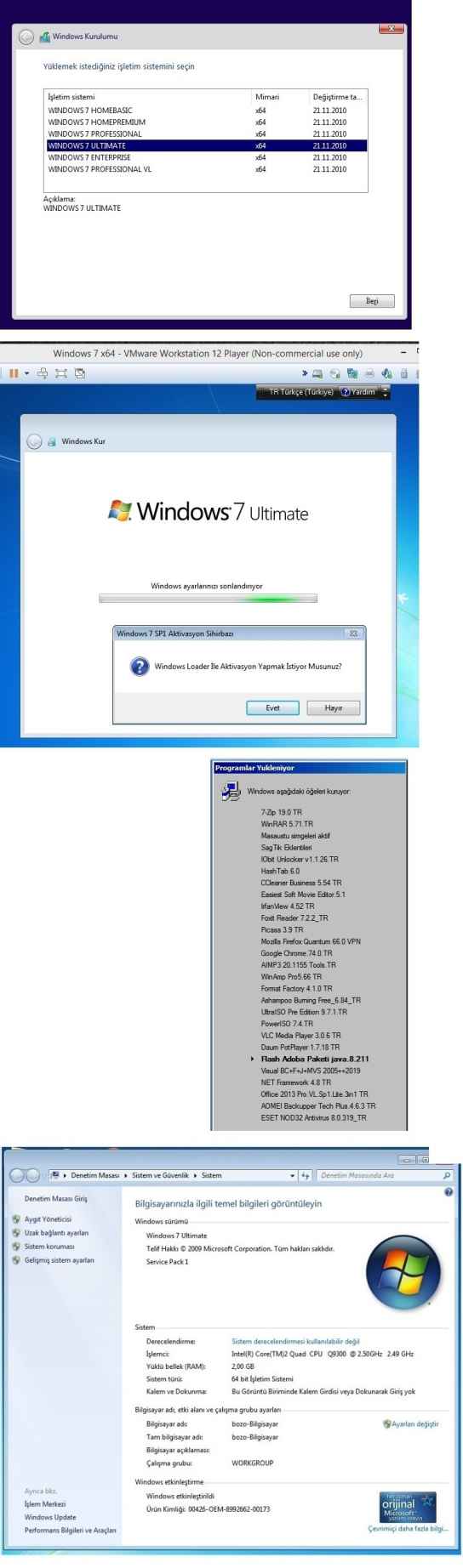 Windows 7 AIO 7in11