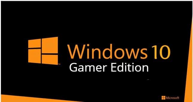 windows 10 gamer edition