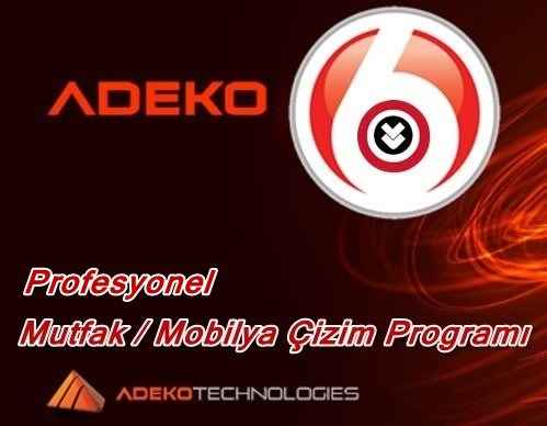 Adeko Full v6.4 İndir Türkçe (Mobilya Çizim Tasarım)