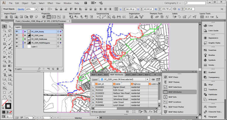 Avenza MAPublisher for Adobe Illustrator1