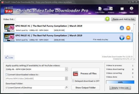 ChrisPC VideoTube Downloader Pro1