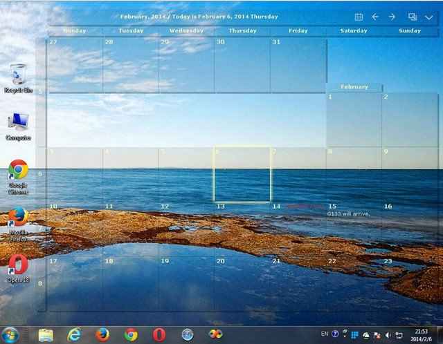 Desktop Calendar İndir – v2.3.94.5432 Masaüstü Takvimi