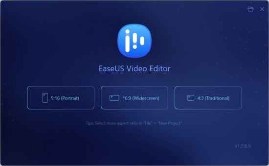 EaseUS Video Editor 1