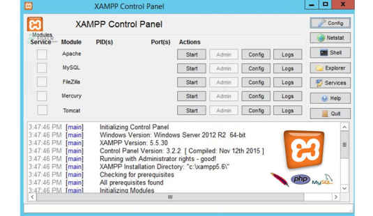 XAMPP 8.0.0.3 1