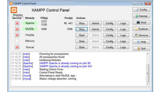 XAMPP 8.0.0.3 2