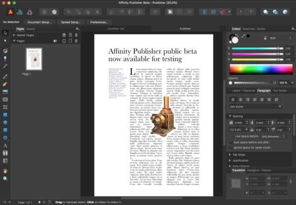 affinity Publisher2