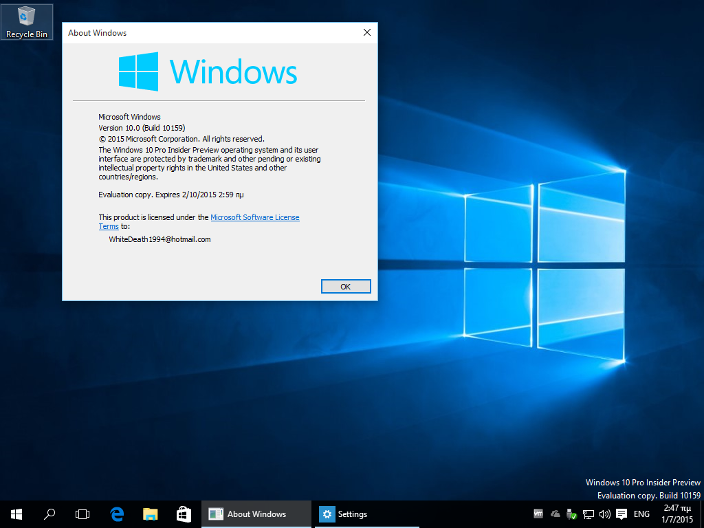 Windows 10 Pro Insider Preview Build 10159 En-us X64 By:WhiteDeath